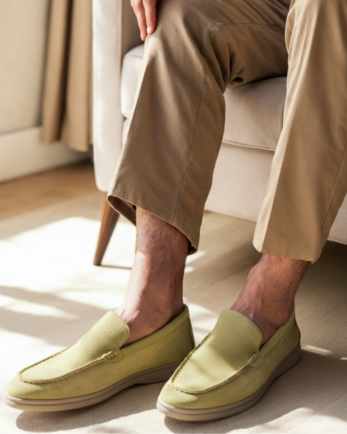 V Premium Suede Loafers