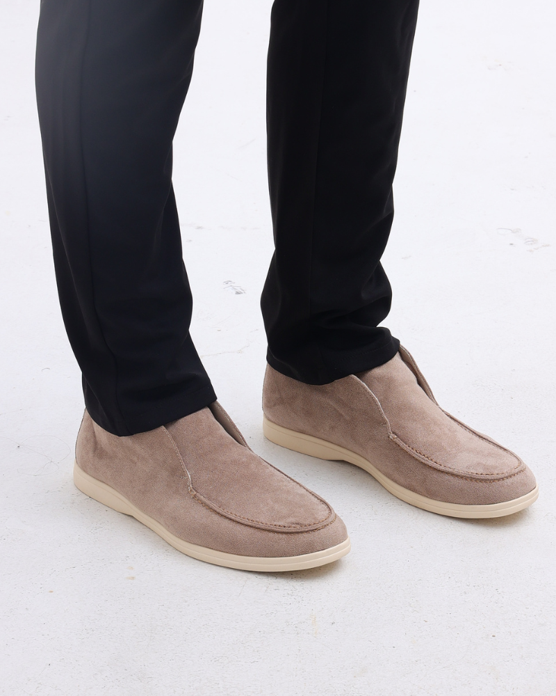 V High Suede Loafers