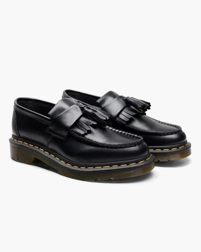 V Leather Loafers