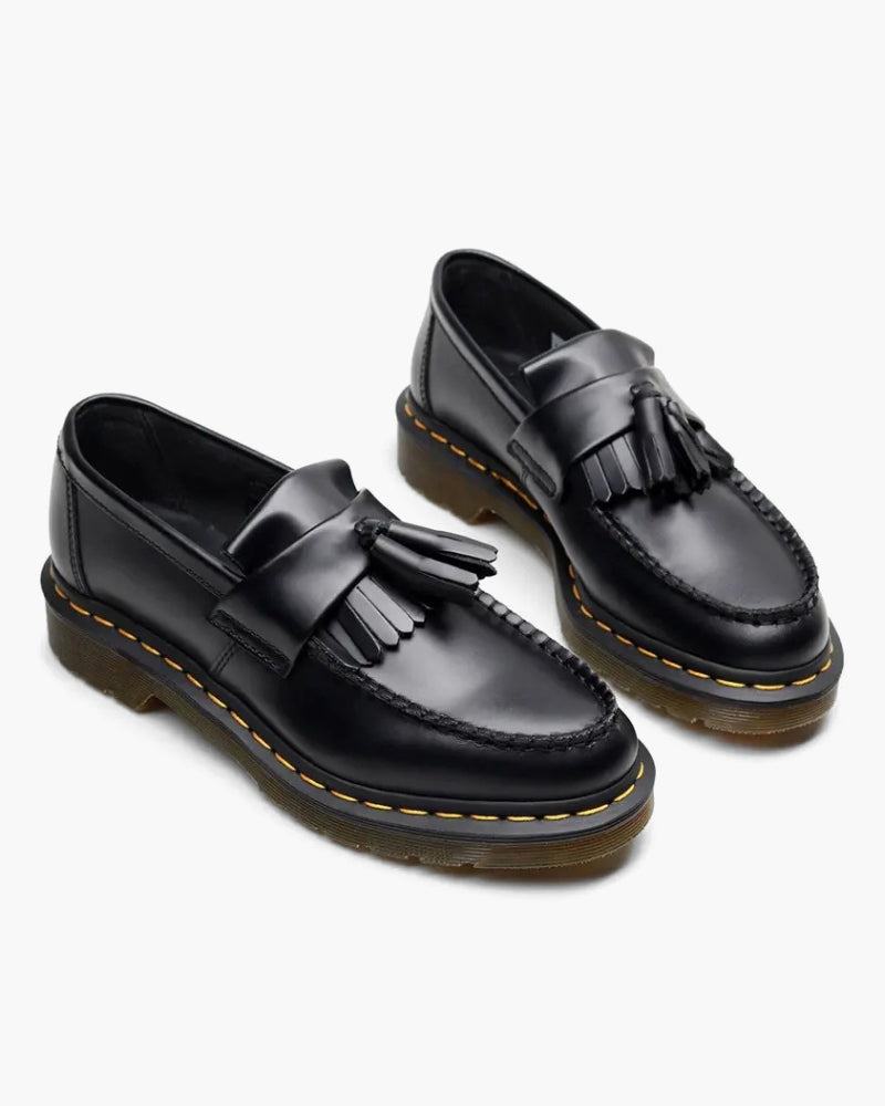 V Leather Loafers