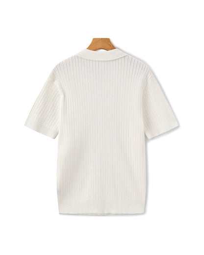 Premium Ribbed Polo