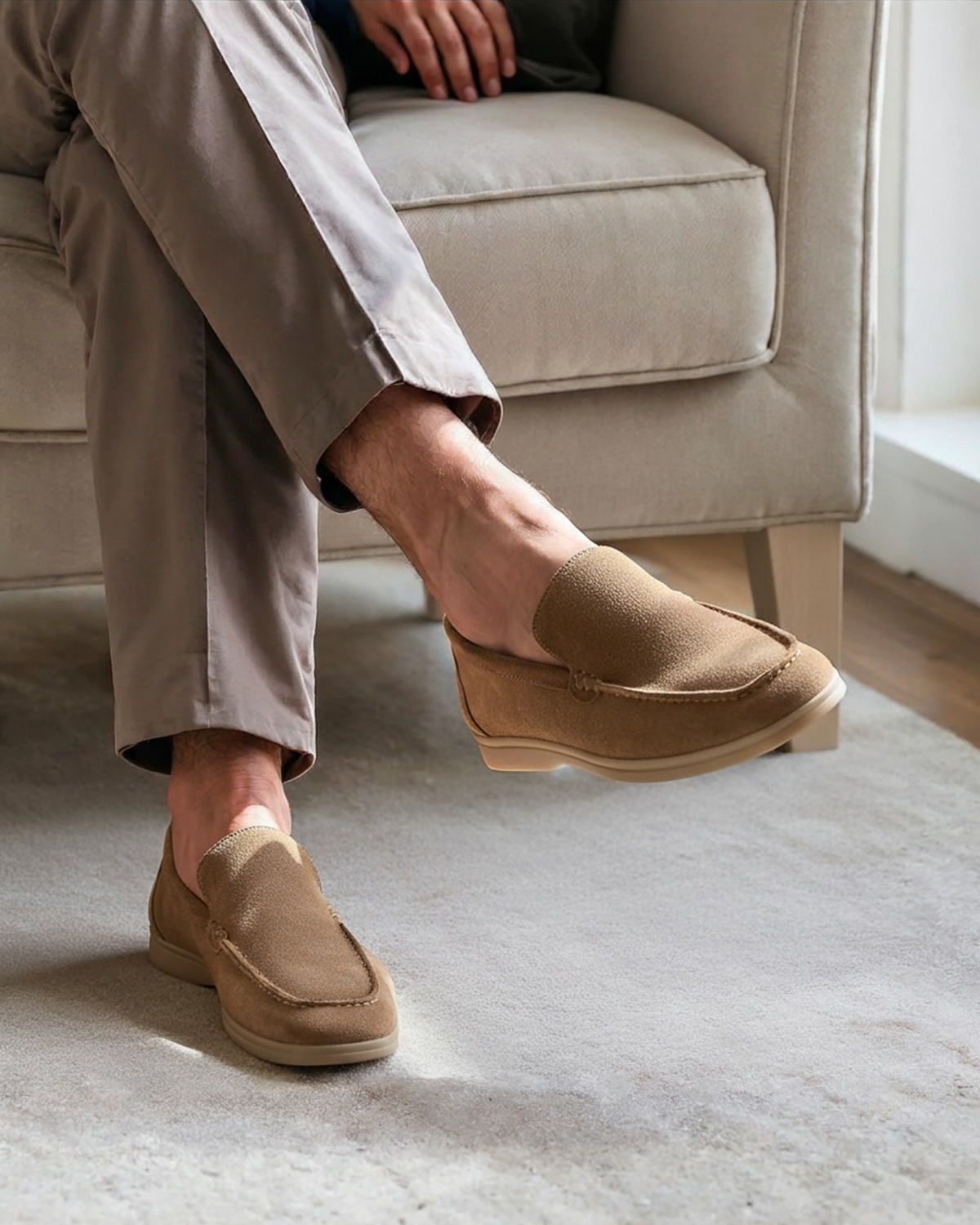 V Premium Suede Loafers