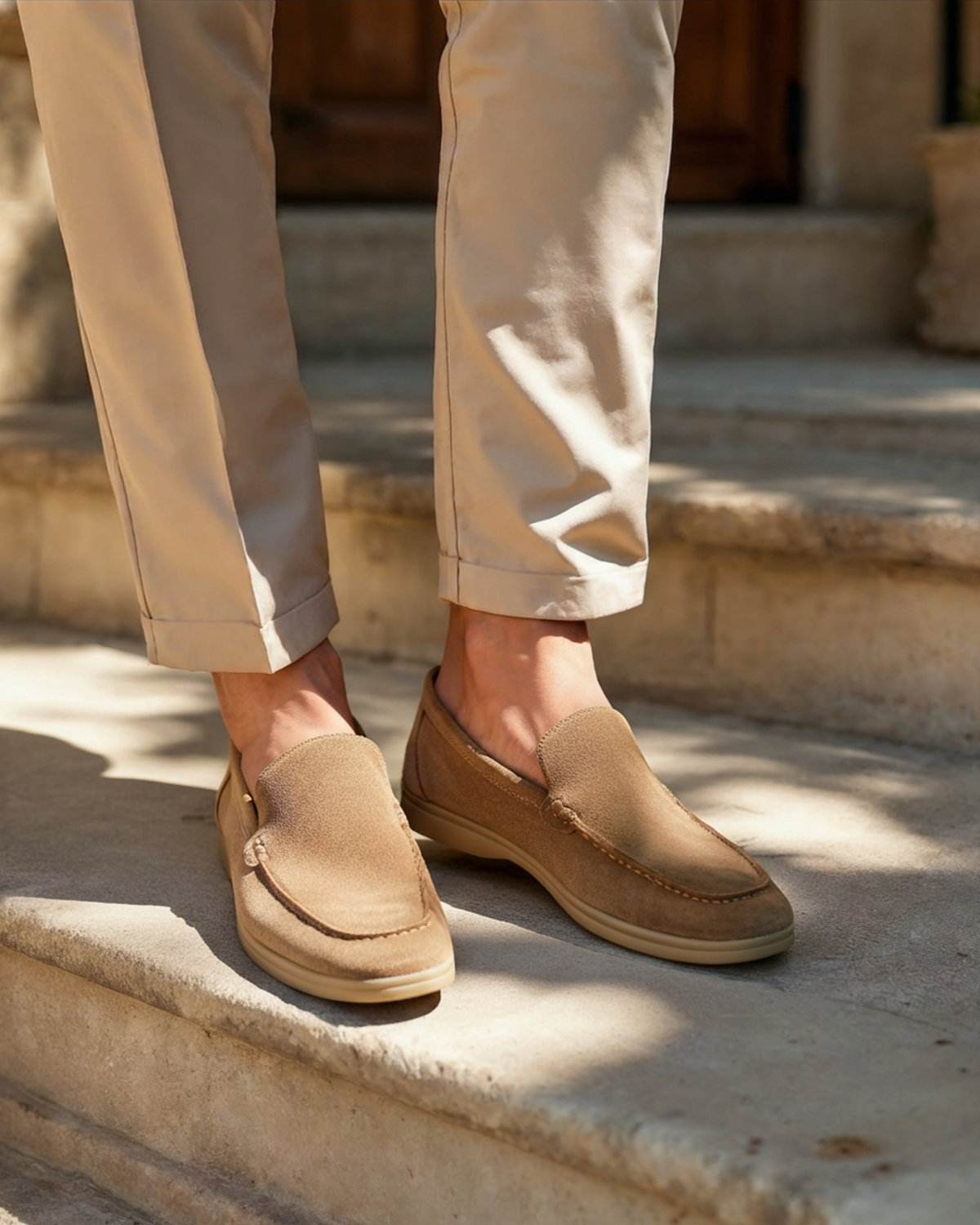 V Premium Suede Loafers